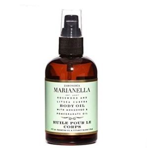 Jaboneria Marianlella Rosewood and Litsea Cubeba Body Oil - 4oz.